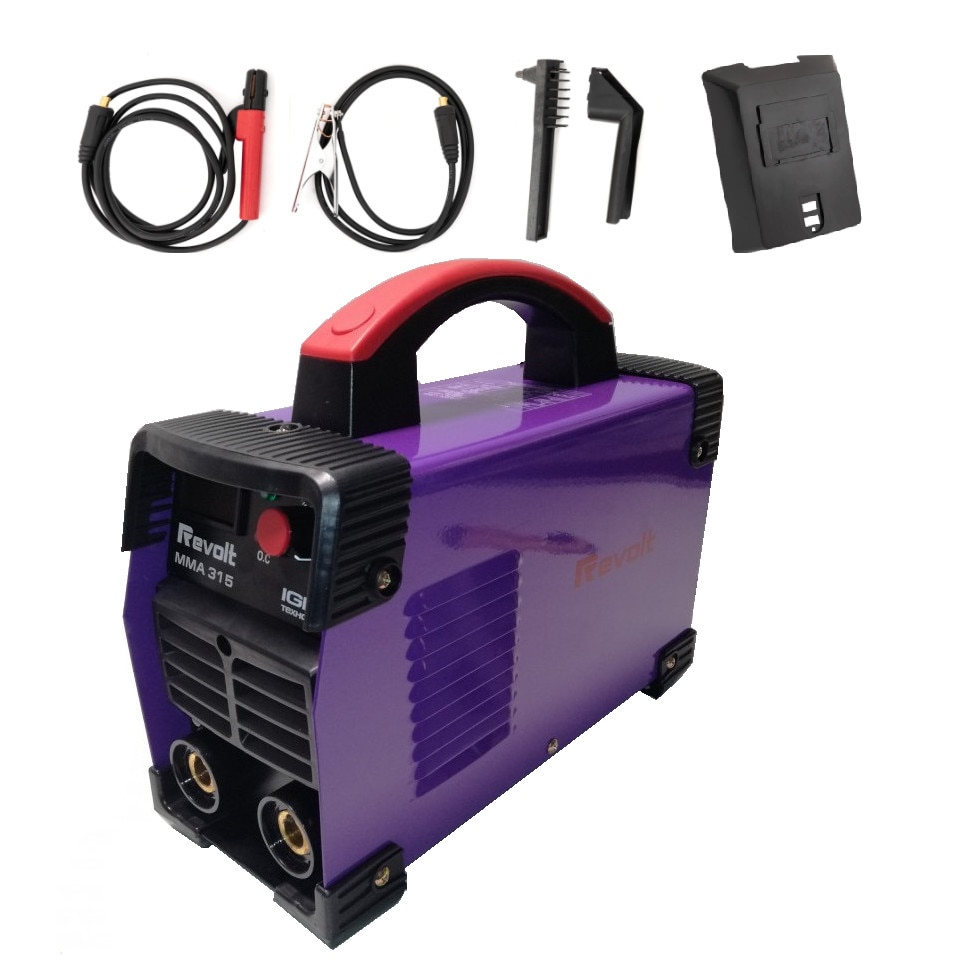 Aparat de sudura Profesional Revolt 301 , 10-300 A, Protectie termica, Monofazat, Complet accesorizat, Electrozi 1.6 - 4 mm, 220V