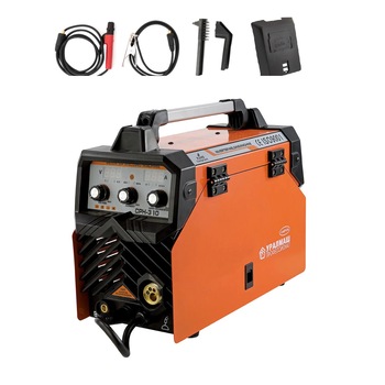 Aparat de sudura Profesional Uralmash RUSIA MMA-MIG-MAG 310, 10-310 A, Protectie termica, Monofazat, Complet accesorizat, Electrozi 1.6 - 4 mm, 220V Aparat de sudura Profesional Uralmash RUSIA MMA-MIG-MAG 310, 10-310 A, Protectie termica, Monofazat, Complet accesorizat, Electrozi 1.6 - 4 mm, 220V