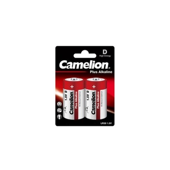 Baterie Camelion Plus Alkaline D R20 1,5V alcalina set 2 buc Baterie Camelion Plus Alkaline D R20 1,5V alcalina set 2 buc