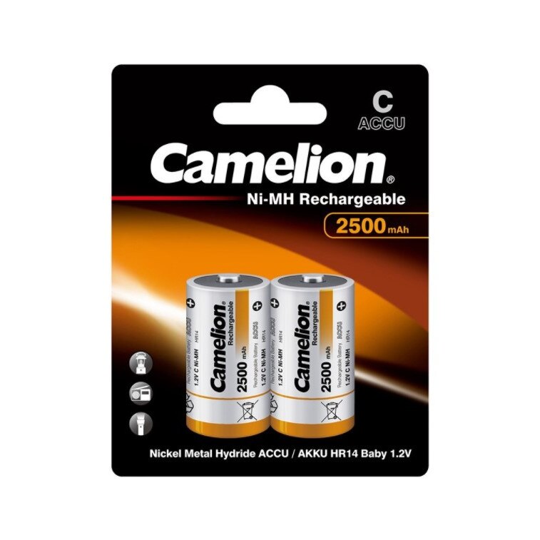 Acumulatori Camelion C R14 2500mAh 1,2V Ni-MH set 2 buc