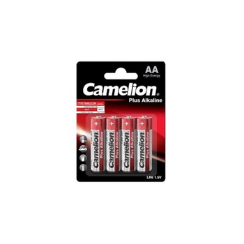 Baterie Camelion Plus Alkaline AA R6 1,5V alcalina set 4 buc Baterie Camelion Plus Alkaline AA R6 1,5V alcalina set 4 buc