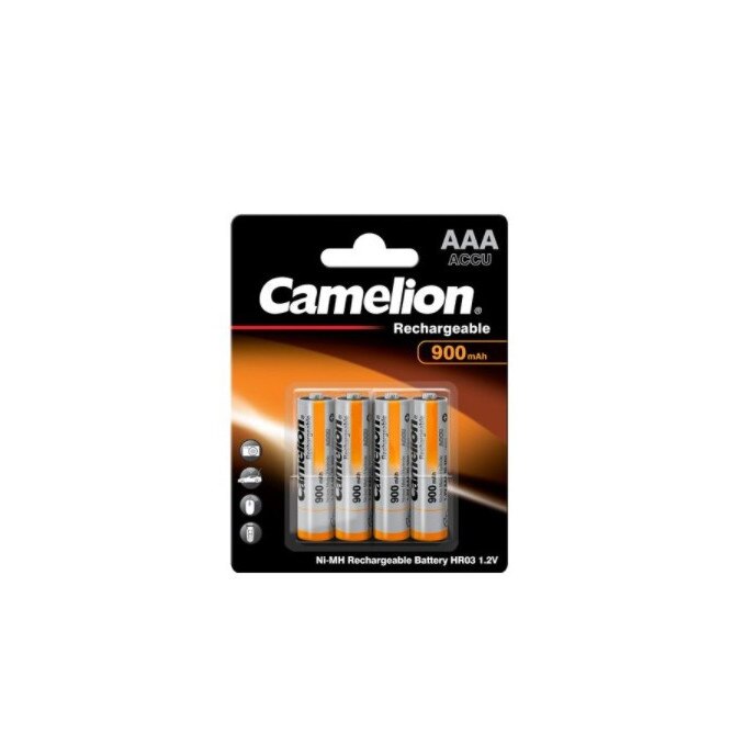 Acumulatori Camelion AAA R3 900mAh 1,2V Ni-MH set 4 buc