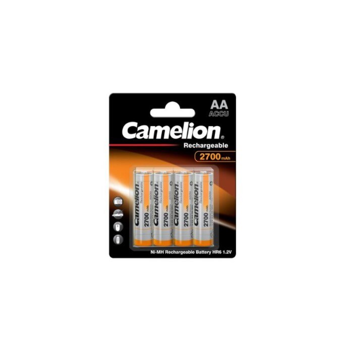 Acumulatori Camelion AA R6 2700mAh 1,2V Ni-MH set 4 buc