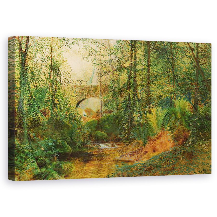 Tablou canvas - John Atkinson Grimshaw - Peisaj rau, 50 x 80 cm