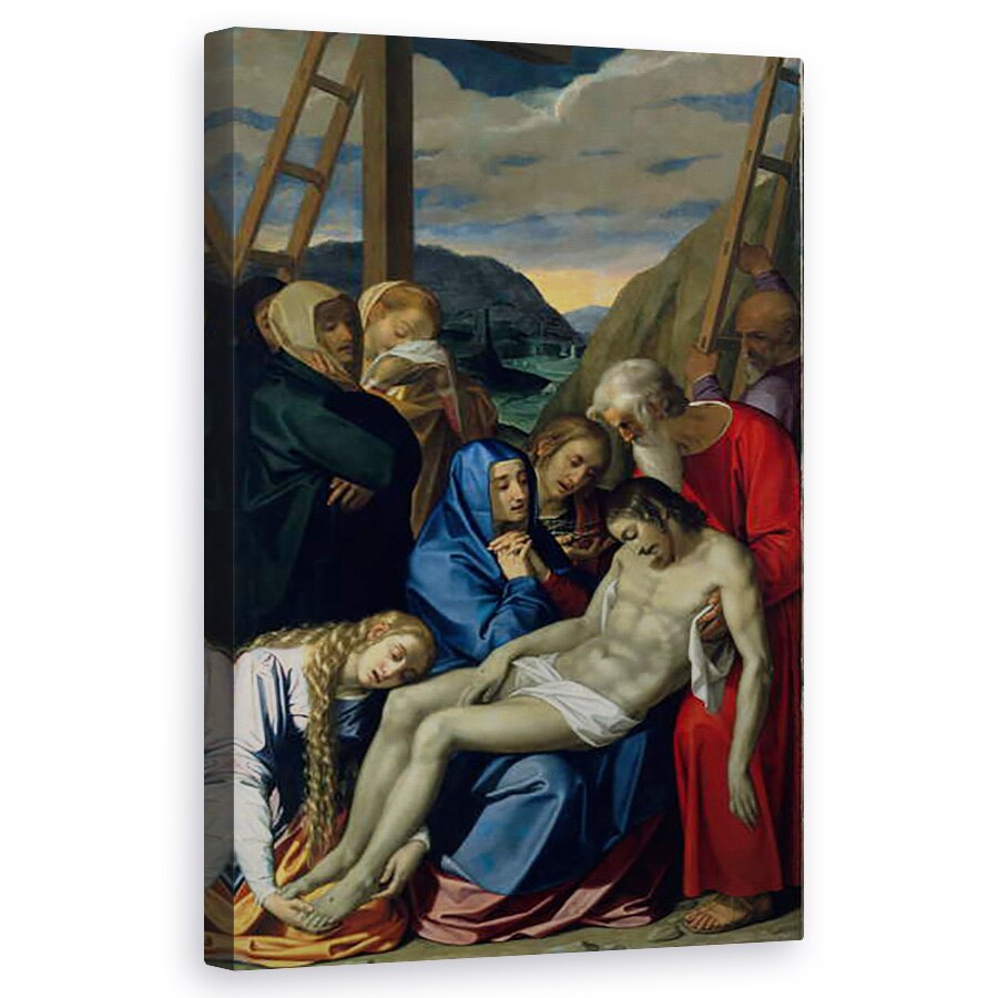 Tablou canvas - Scipione Pulzone - Pieta, 60 x 100 cm