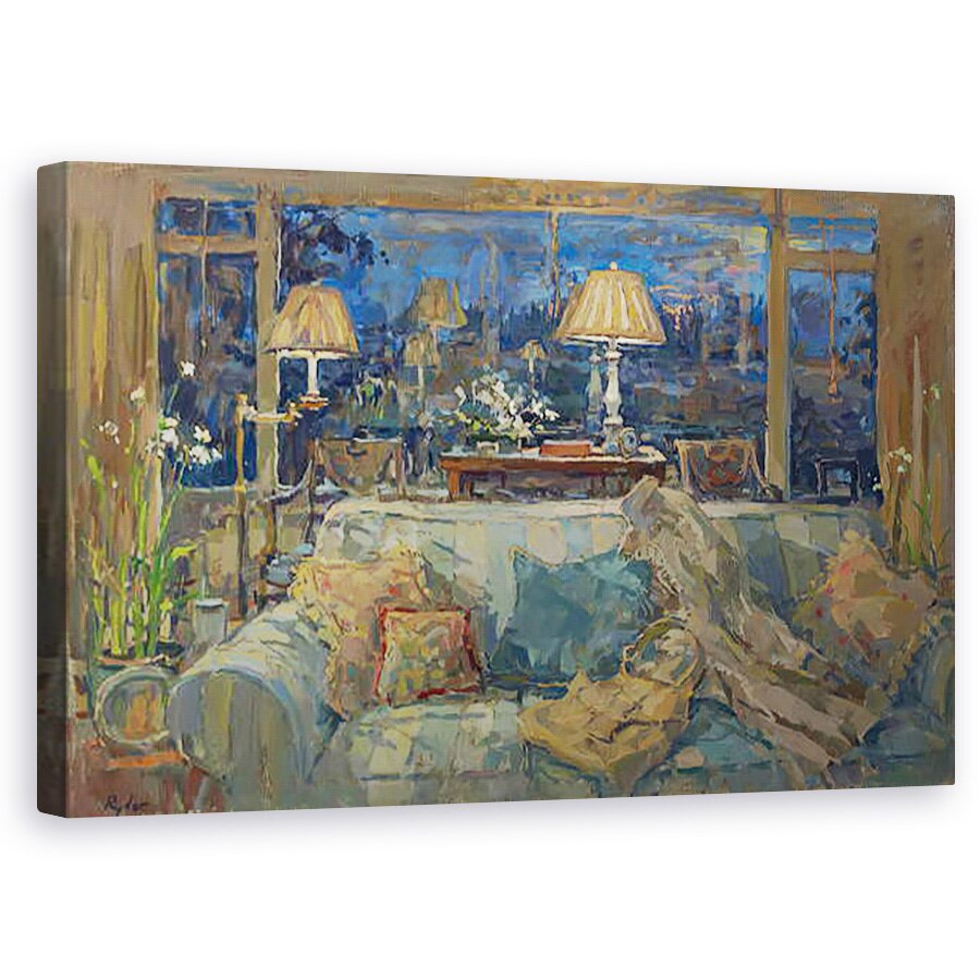 Tablou canvas - Susan Ryder - Reflectii amurg, 50 x 80 cm