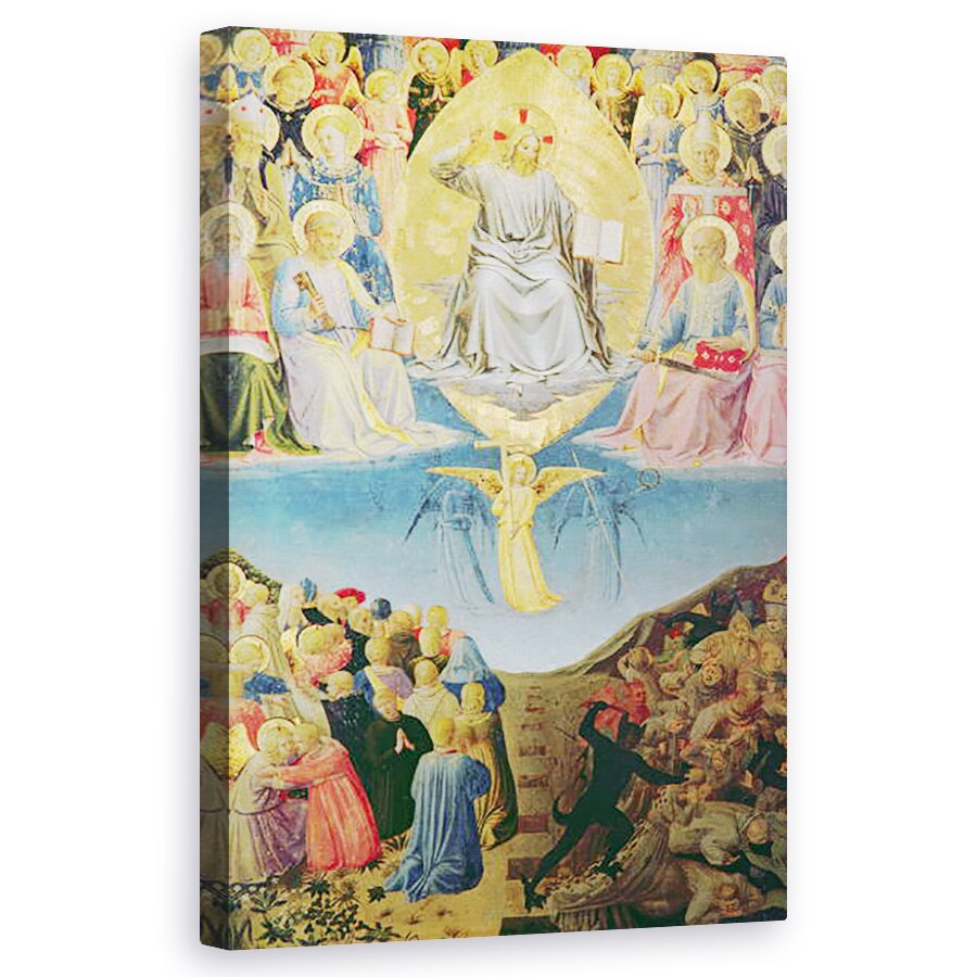 Tablou canvas - Fra Angelico - Judecata de Apoi, 50 x 80 cm