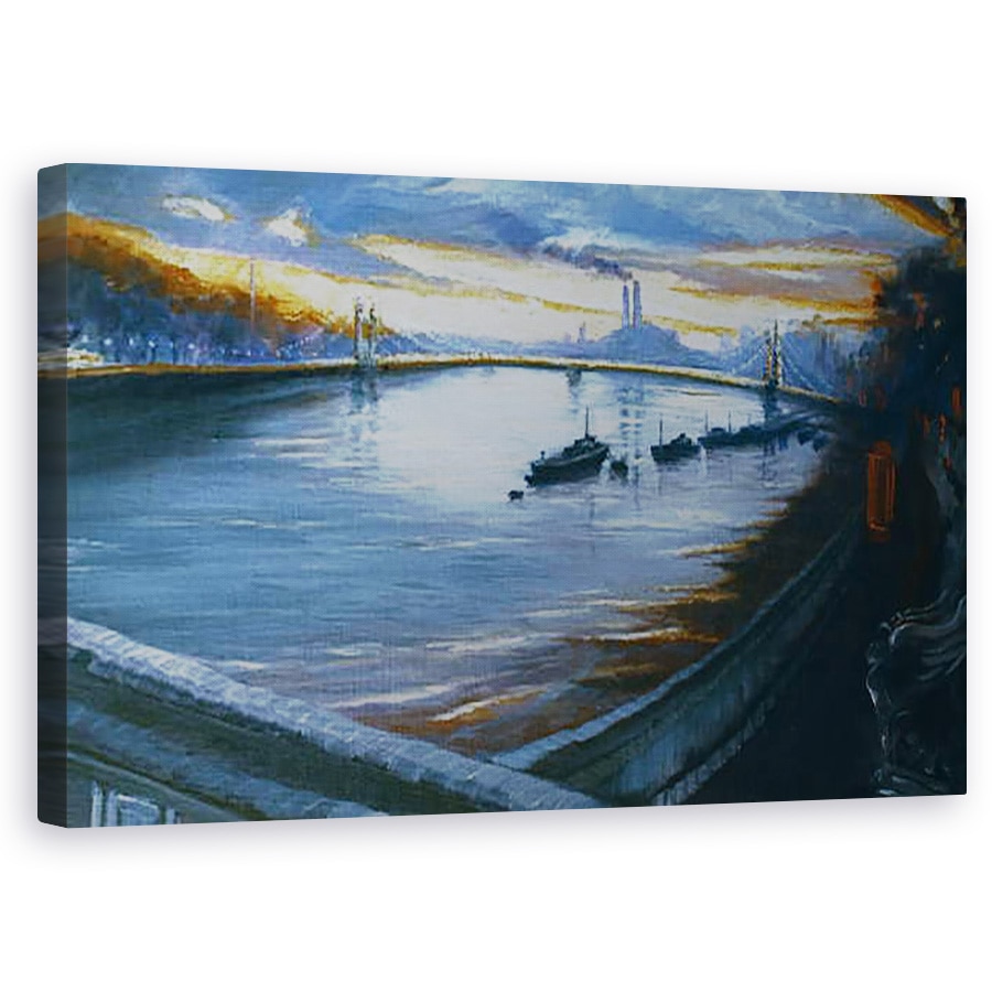 Tablou canvas - Lee Campbell - Podul Albert, Chelsea, 50 x 80 cm