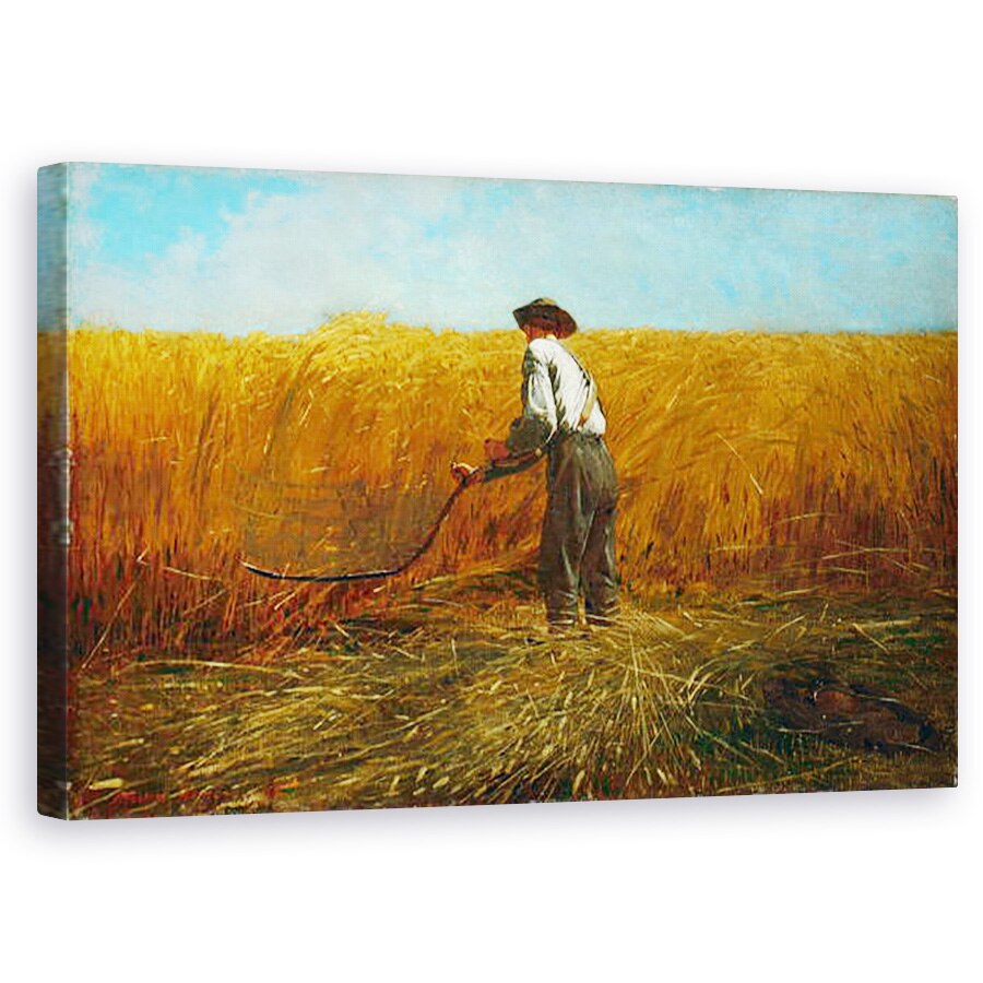 Tablou canvas - Winslow Homer - Veteranul intr-un domeniu nou, 60 x 100 cm