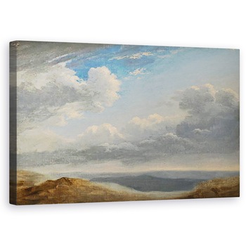 Tablou canvas - Pierre Henri de Valenciennes - Studiul norilor peste Campagna romana c.1782-85 , 50 x 80 cm Tablou canvas - Pierre Henri de Valenciennes - Studiul norilor peste Campagna romana c.1782-85 , 50 x 80 cm