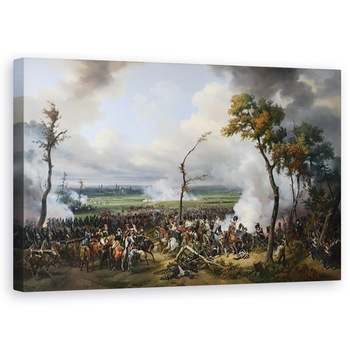 Tablou canvas - Emile Jean Horace Vernet - Batalia de la Hanau, 1813, 60 x 100 cm Tablou canvas - Emile Jean Horace Vernet - Batalia de la Hanau, 1813, 60 x 100 cm