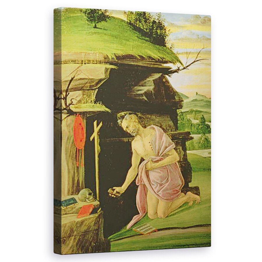 Tablou canvas - Sandro Botticelli - St. Jerome, 60 x 100 cm