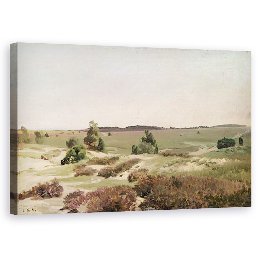 Tablou canvas - Valentin Ruths - Heath langa Wilsede, 50 x 80 cm