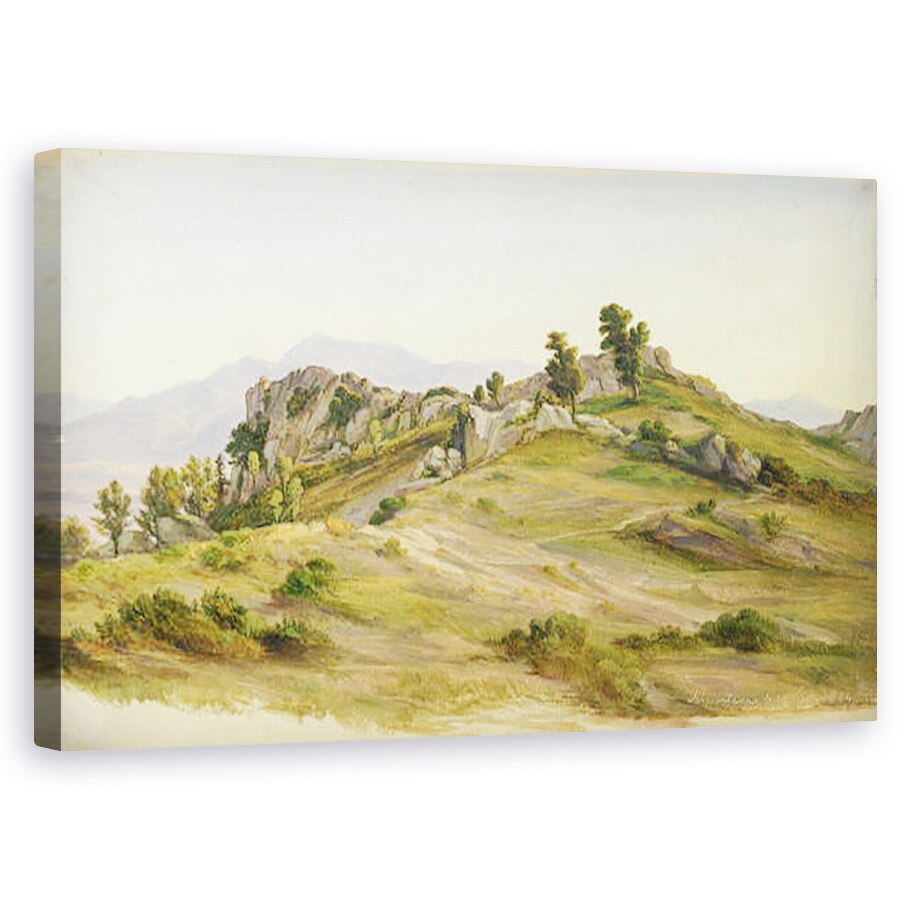 Tablou canvas - Joachim Faber - Serpentara la Olevano, 50 x 80 cm