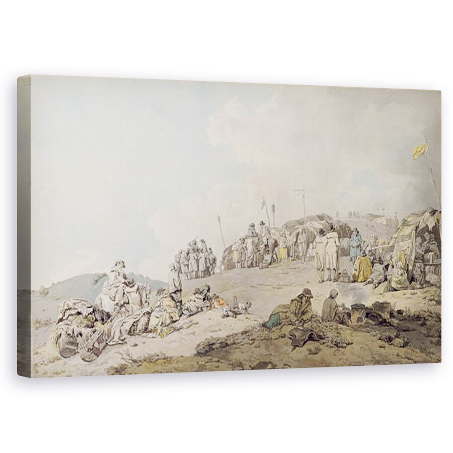 Tablou canvas - Francis Wheatley - Targul Donnybrook, 50 x 80 cm