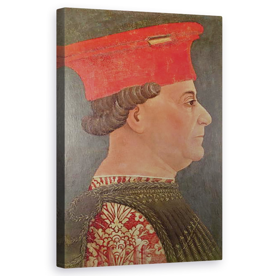 Tablou canvas - Bonifacio Bembo - Francesco Sforza 1401-66 Duce de Milano , 60 x 100 cm