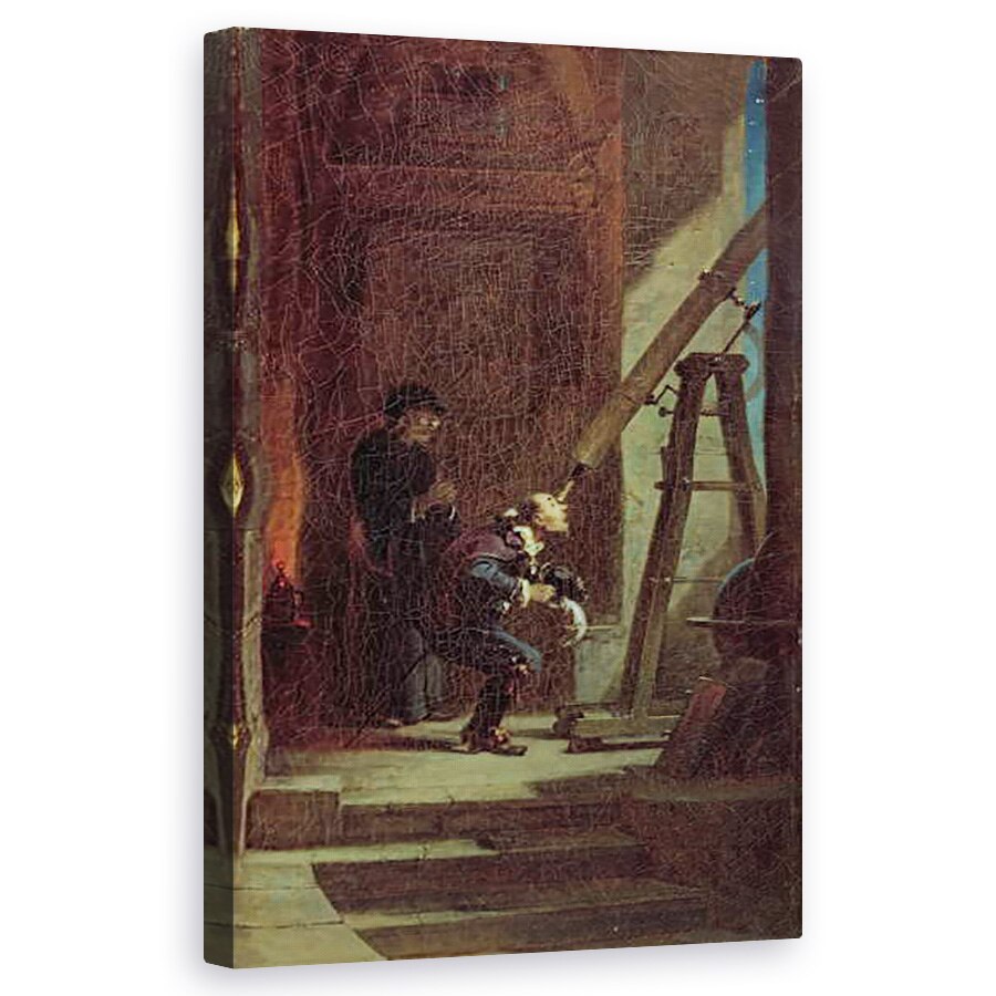 Tablou canvas - Carl Spitzweg - Stargazer, 50 x 80 cm