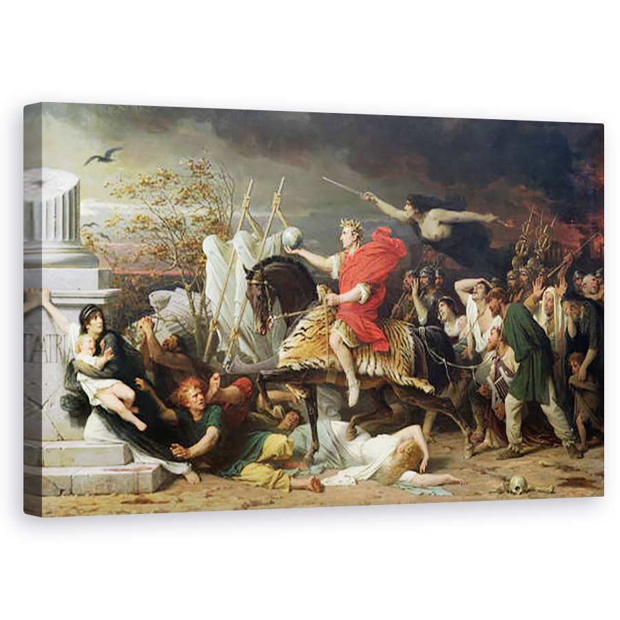 Tablou canvas - Adolphe Yvon - Caesar, 60 x 100 cm