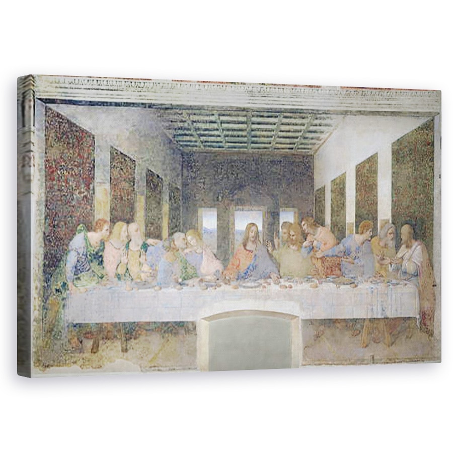 Tablou canvas - Leonardo da Vinci - Cina cea de Taina, 50 x 80 cm