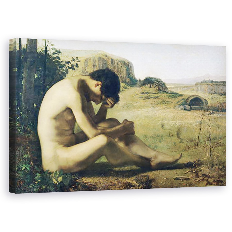 Tablou canvas - Emile Salome - Fiul risipitor , 50 x 80 cm