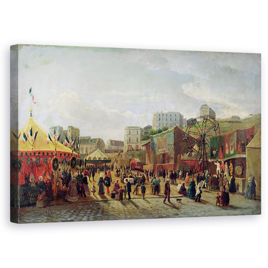 Tablou canvas - Hubert - Targ, Place Saint-Pierre, 50 x 80 cm