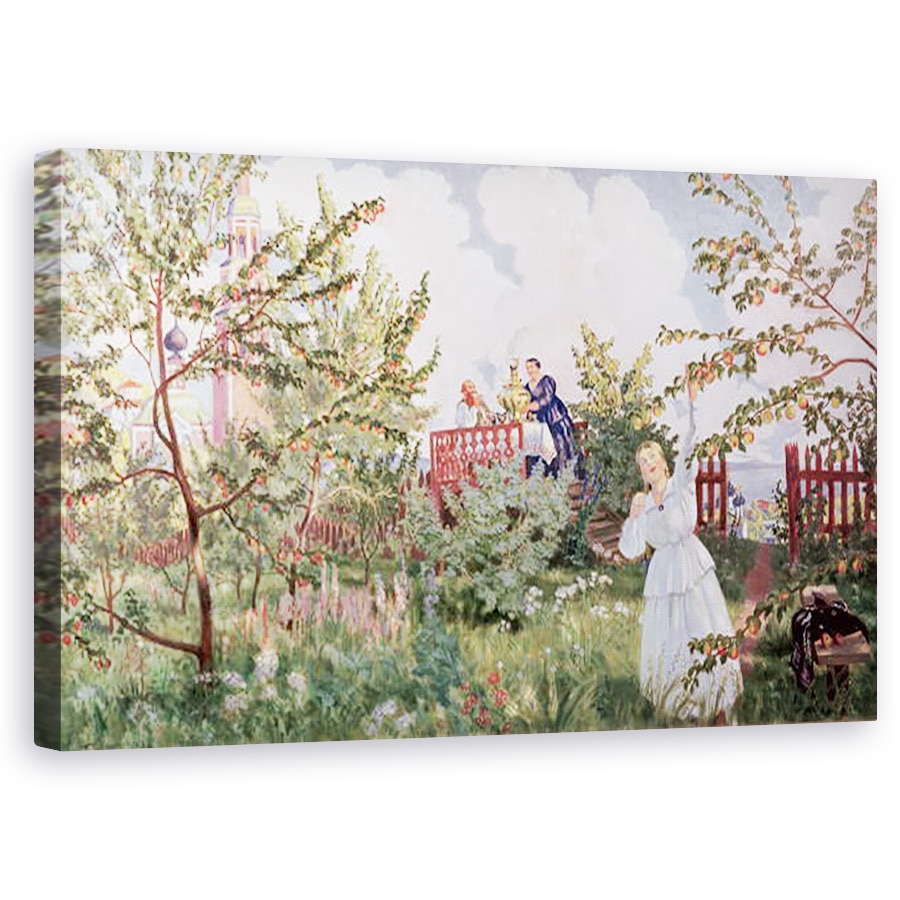 Tablou canvas - Boris Mikhailovich Kustodiev - Livada, 60 x 100 cm