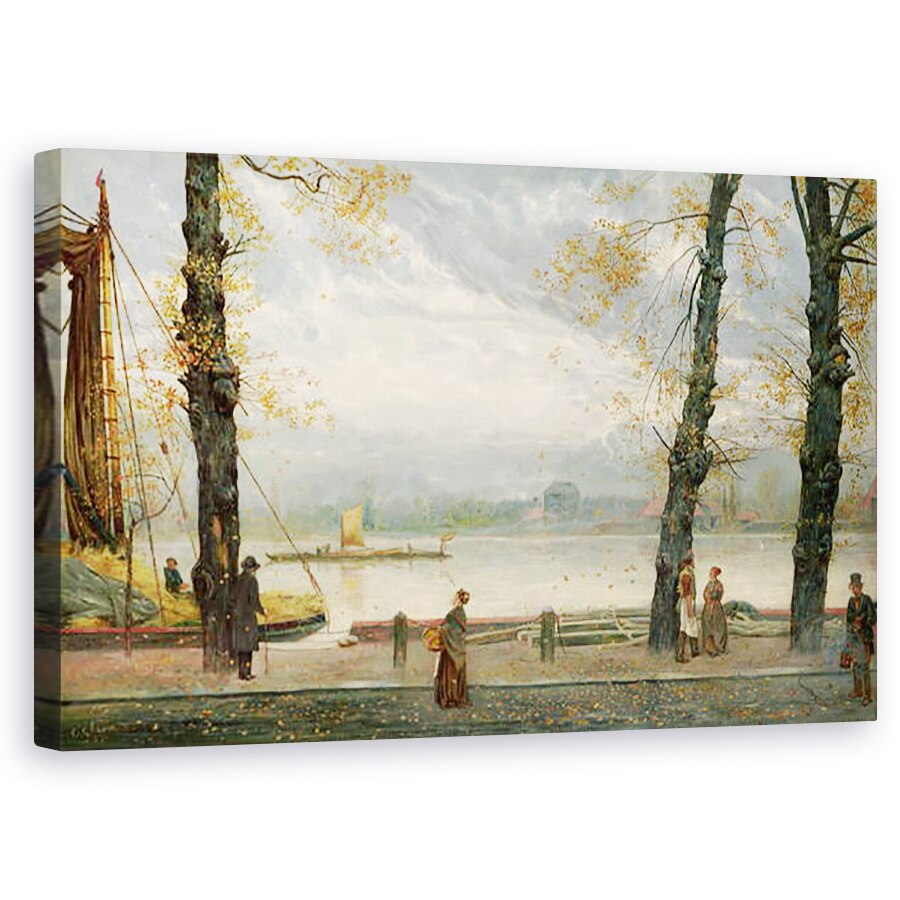 Tablou canvas - Cecil Gordon Lawson - Cheyne Walk, 50 x 80 cm