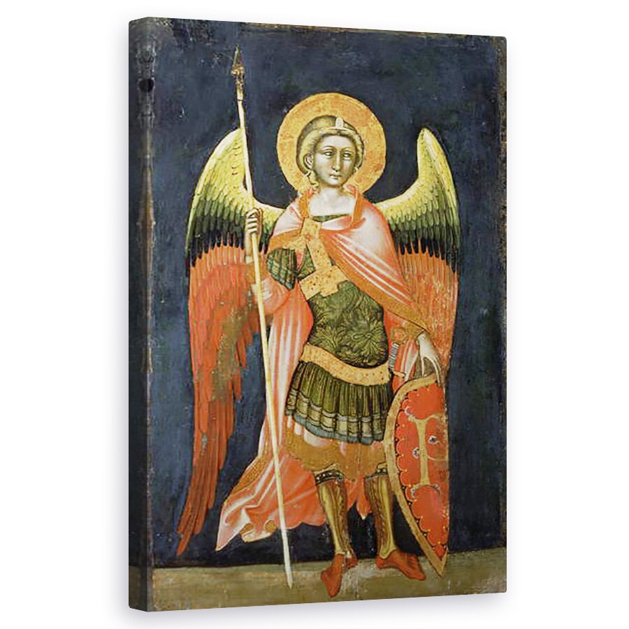 Tablou canvas - Ridolfo di Arpo Guariento - inger razboinic, 50 x 80 cm