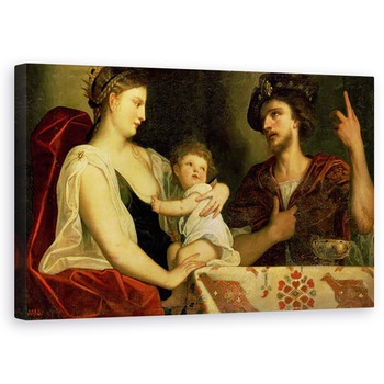 Tablou canvas - Alessandro Padovanino - Eumenes c.362-316 i.Hr. si Roxana d.c.310 i.Hr. , 60 x 100 cm Tablou canvas - Alessandro Padovanino - Eumenes c.362-316 i.Hr. si Roxana d.c.310 i.Hr. , 60 x 100 cm