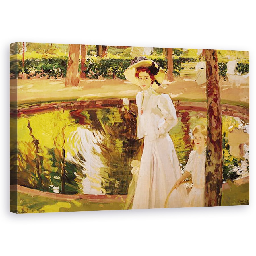 Tablou canvas - Joaquin Sorolla y Bastida - Gradina, 60 x 100 cm