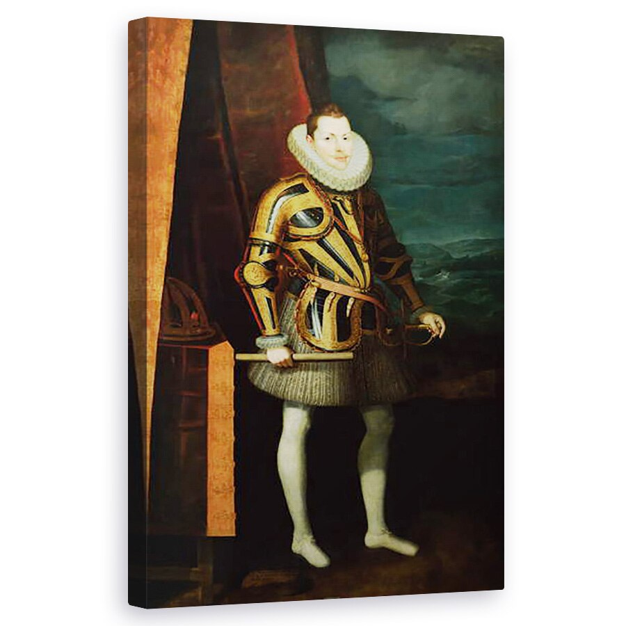 Tablou canvas - Juan Pantoja de la Cruz - Filip al III-lea 1578-1621 rege al Spaniei, 60 x 100 cm