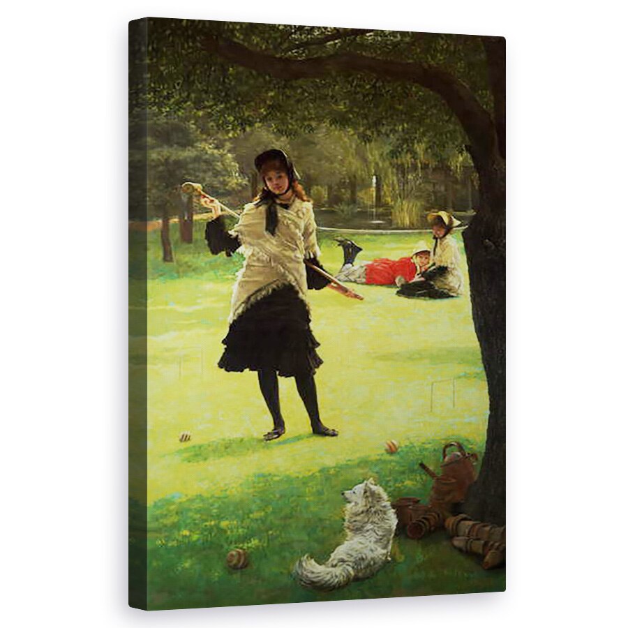Tablou canvas - James Jacques Joseph Tissot - Crochet, 60 x 100 cm
