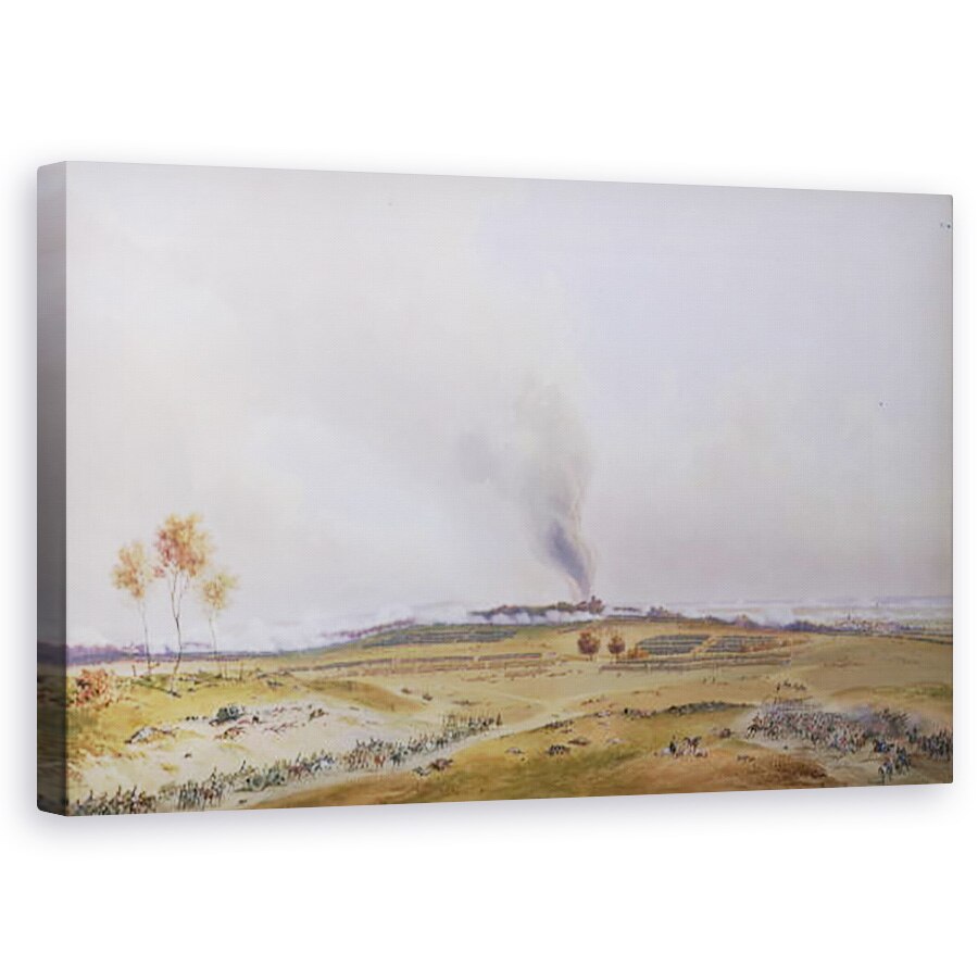 Tablou canvas - Jean Antoine Simeon Fort - Batalia de la Iena, 14 octombrie 1806, 60 x 100 cm