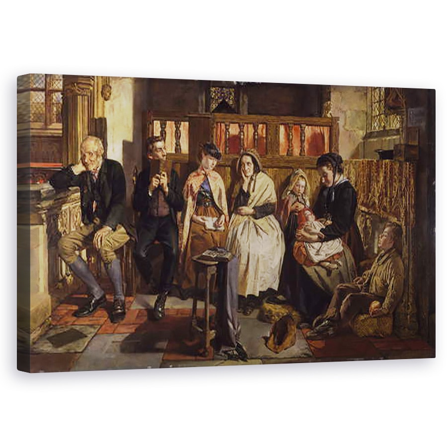 Tablou canvas - James Lobley - Scaunul liber, 60 x 100 cm