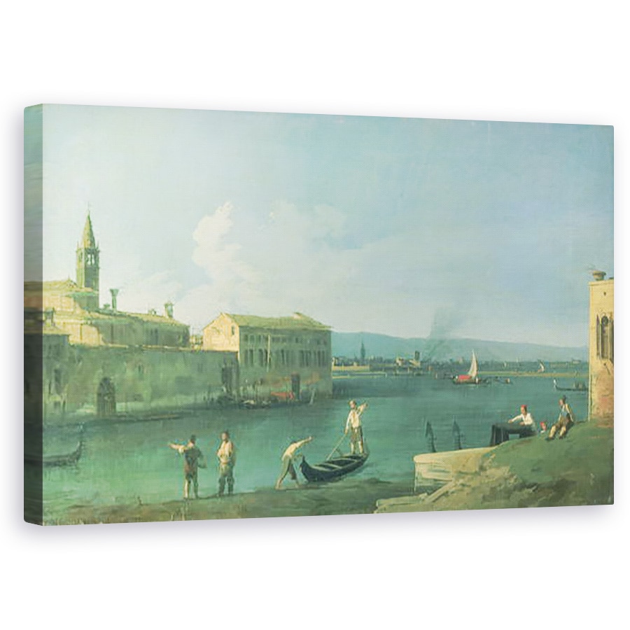 Tablou canvas - Canaletto - Vedere de San Michele in Isola, 50 x 80 cm