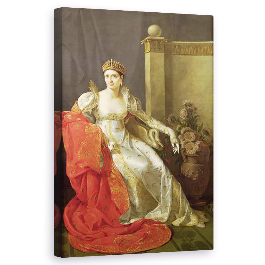 Tablou canvas - Marie Guilhelmine Benoist - Elisa Bonaparte 1777-1820 Printesa Bacciochi , 60 x 100 cm
