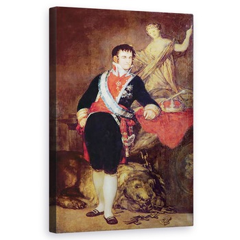 Tablou canvas - Francisco Jose de Goya y Lucientes - Ferdinand VII 1784-1833 de Bourbon, 60 x 100 cm Tablou canvas - Francisco Jose de Goya y Lucientes - Ferdinand VII 1784-1833 de Bourbon, 60 x 100 cm