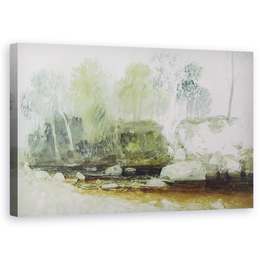 Tablou canvas - Joseph Mallord William Turner - Pe Washburn, Un studiu, 60 x 100 cm