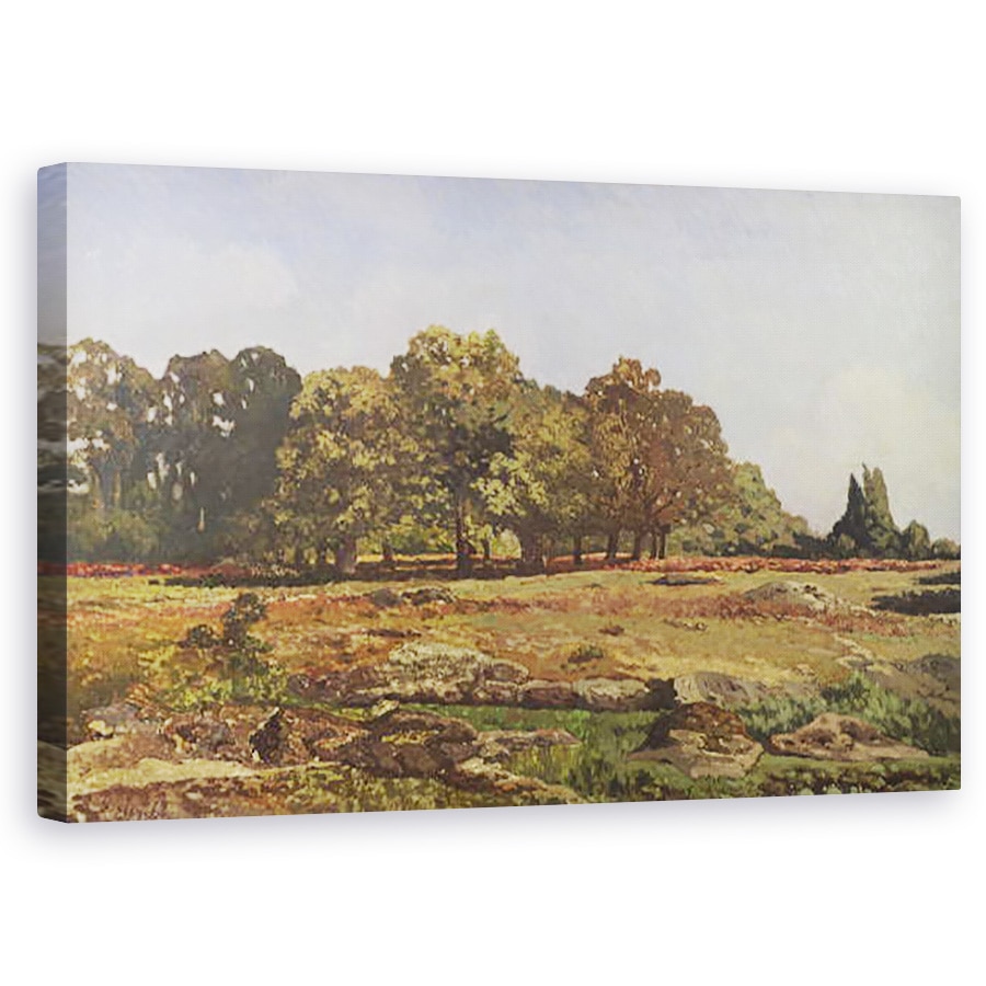 Tablou canvas - Alfred Sisley - Avenue de castani la La Celle-Saint-Cloud, 60 x 100 cm