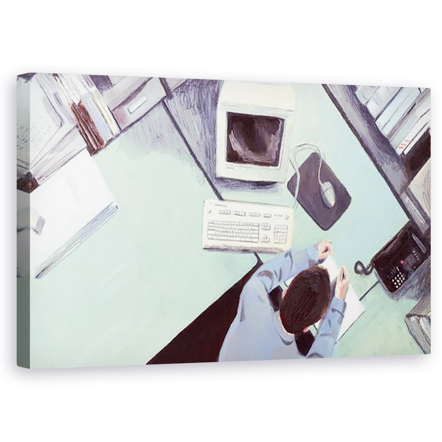 Tablou canvas - Grace Helmer - Fugarul 2, 60 x 100 cm