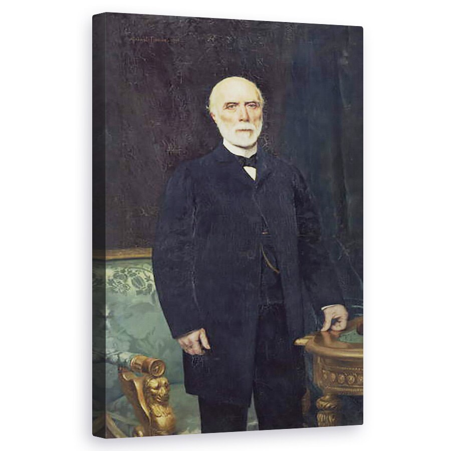 Tablou canvas - Gabriel-Joseph-Marie-Augustin Ferrier - Charles-Louis de Saulces de Freycinet 1828-1923 1894 , 50 x 80 cm