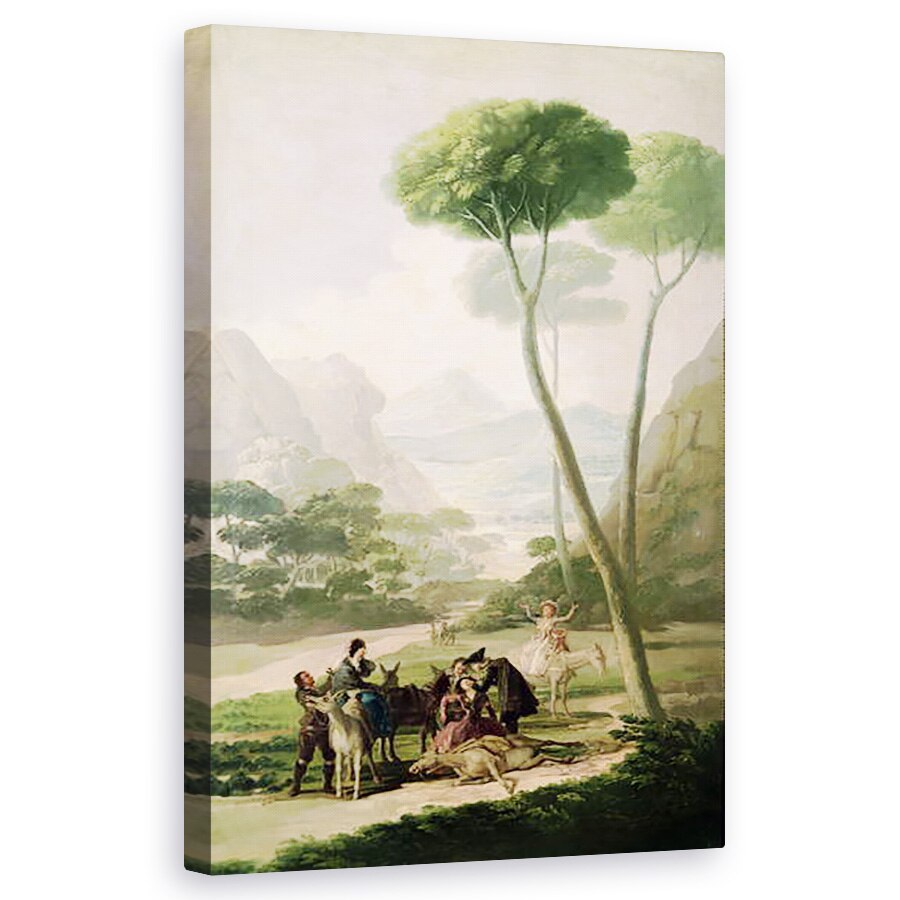 Tablou canvas - Francisco Jose de Goya y Lucientes - Caderea sau accidentul, 50 x 80 cm