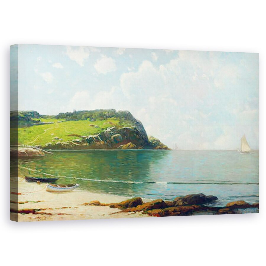 Tablou canvas - Alfred Thompson Bricher - Navigare de vara , 50 x 80 cm