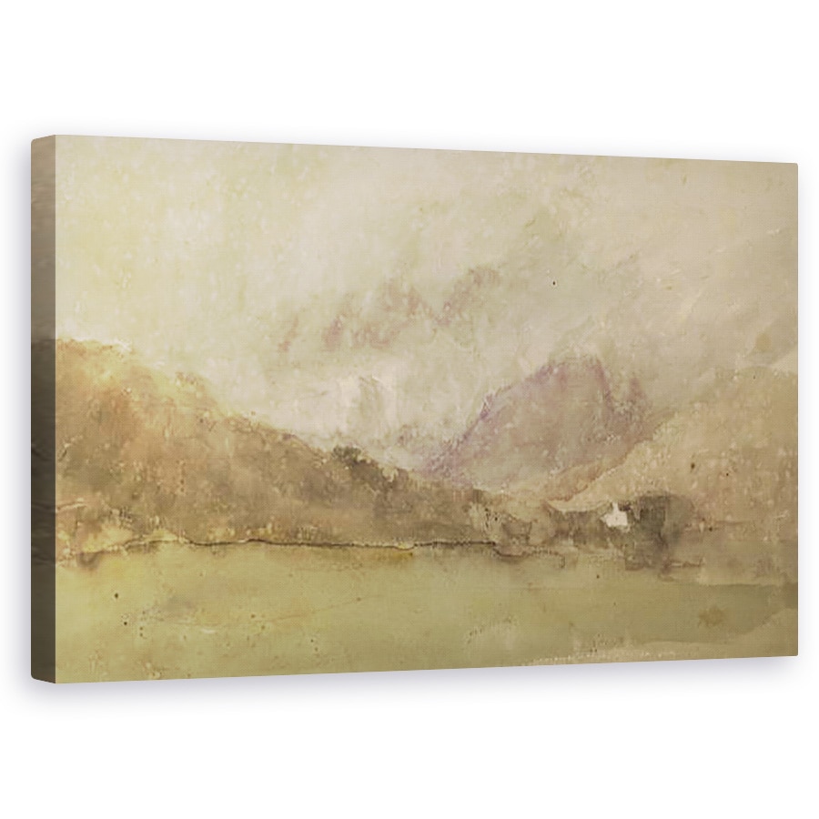 Tablou canvas - David Cox - Capel Curig, Caernarvonshire, 60 x 100 cm