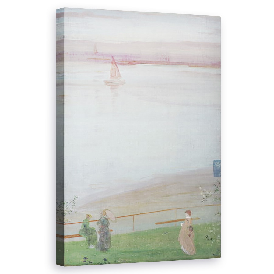 Tablou canvas - James Abbott McNeill Whistler - Variatii in violet si verde, 60 x 100 cm