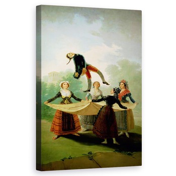 Tablou canvas - Francisco Jose de Goya y Lucientes - El Pele Papusa 1791-2 , 60 x 100 cm Tablou canvas - Francisco Jose de Goya y Lucientes - El Pele Papusa 1791-2 , 60 x 100 cm