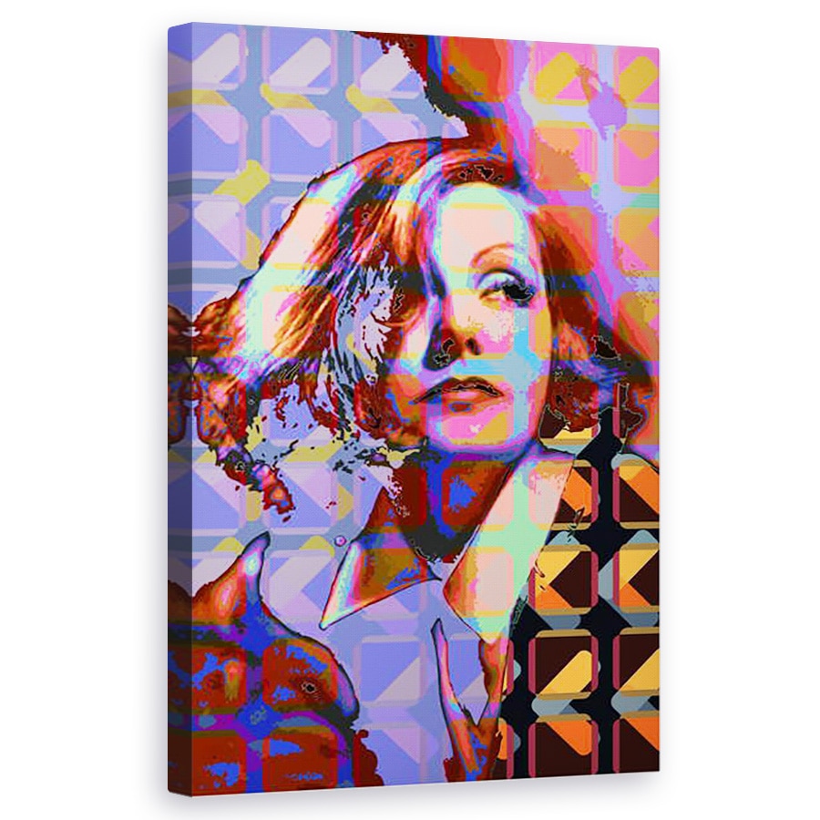 Tablou canvas - Scott J. Davis - Greta Garbo , 50 x 80 cm