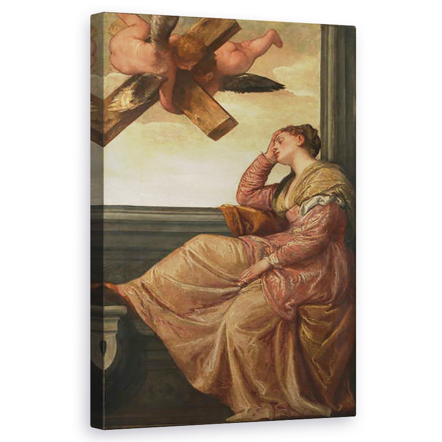 Tablou canvas - Veronese - Visul Sfintei Elena, 60 x 100 cm