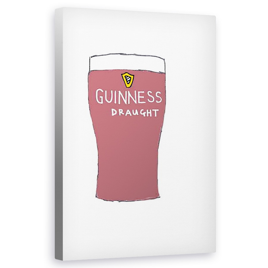 Tablou canvas - Daisy de Villeneuve - Guinness halba, 50 x 80 cm