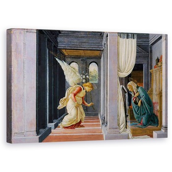 Tablou canvas - Sandro Botticelli - Buna Vestire, 60 x 100 cm Tablou canvas - Sandro Botticelli - Buna Vestire, 60 x 100 cm